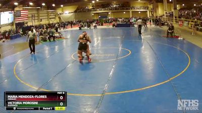 126 lbs Quarterfinal - Maria Mendoza-Flores, Fernley vs Victoria Morosini, Durango