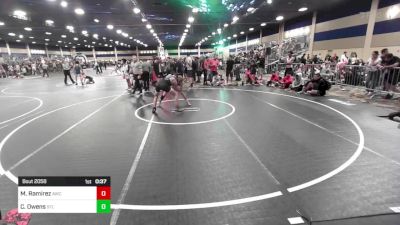 116 lbs Consi Of 16 #1 - Manny Ramirez, Awc vs Carson Owens, Stl Warriors