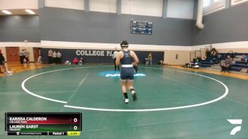 126 lbs Round 4 - Lauren Garst, Prosper vs Karissa Calderon, College Park