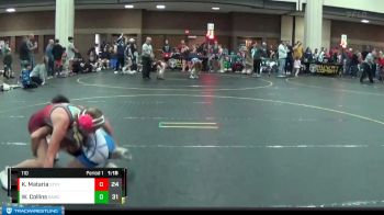 110 lbs Round 5 (6 Team) - Waylan Collins, Believe To Achieve WC vs Kayson Mataria, Steel Valley