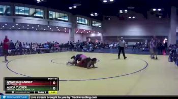 165 lbs Round 4 (10 Team) - Amariyah Dabney, STL Yellow vs Alicia Tucker, Charlie`s Angels-IL Black
