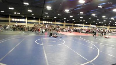 58 lbs Quarterfinal - Wyatt Tarnow, Powerline WC vs Tucker Goodman, Payson WC