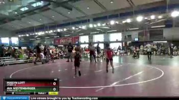 62 lbs Round 3 (10 Team) - Maisyn Lott, Storm vs Ava Westenbarger, Alpha Elite