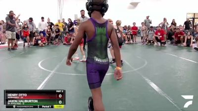 56 lbs Round 6 (8 Team) - Henry Otto, Warhawks vs Jaxon Haliburton, 84 Athletees