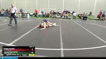 120 lbs Round 3 (8 Team) - Sevastian Soto, Iowa Yellow vs Ryan Young, All Stars