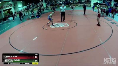 132 lbs Quarterfinal - Craig Slater, Elko vs Braxton Farley, Moapa Valley