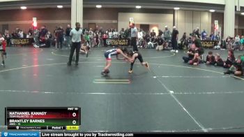 50 lbs Semis (4 Team) - Nathaniel Kanagy, Team Palmetto vs Brantley Barnes, Ares