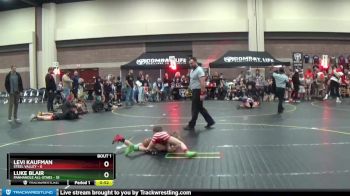 53 lbs Semis (4 Team) - Levi Kaufman, Steel Valley vs Luke Blair, Panhandle All-Stars