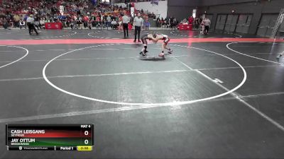 110 lbs Cons. Round 2 - Jay Ottum, Brookwood vs Cash Leisgang, Seymour