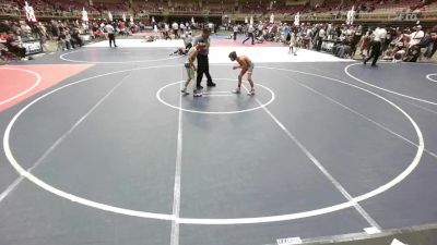 70 lbs 3rd Place - Brody Romero, Colorado Regulators vs Joshua Perez, El Paso Wildcats WC