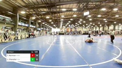 132 lbs Rr Rnd 1 - Titus Norman, TNWC Griffin vs Lathan Chandler, Felix Wrestling Academy Blue