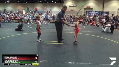 46 lbs Finals (8 Team) - Najm Toomey, American Gladiators vs Ezra Taussig, East Kansas Eagles