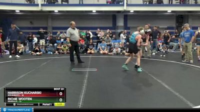 96 lbs Round 6 (8 Team) - Harrison Kucharski, Doughboys vs Richie Wooten, Seagulls