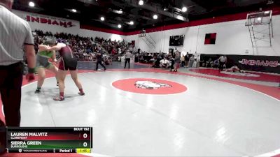 Champ. Round 1 - Sierra Green, Burroughs vs Lauren Malvitz, Claremont