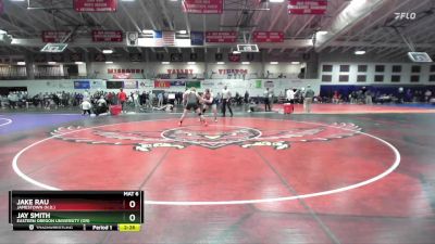 197 lbs Cons. Round 5 - Jake Rau, Jamestown (N.D.) vs Jay Smith, Eastern Oregon University (OR)