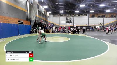 113 lbs Consi Of 8 #2 - Tyler Crann, Jonathan Law vs Ruben Rivera, New London