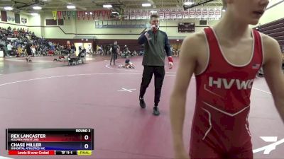 14UB-4 lbs Round 3 - Rex Lancaster, Holmen Wrestling vs Chase Miller, Immortal Athletics WC