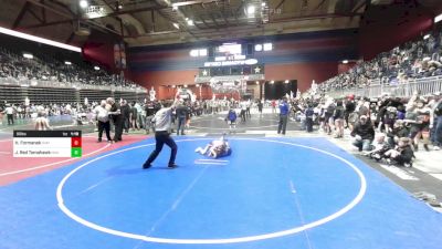 80 lbs Quarterfinal - Harper Formanek, Chatfield vs Jaslyn Red Tomahawk, Heights WC