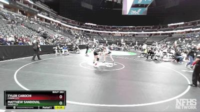 165-4A Cons. Round 2 - Matthew Sandoval, Widefield vs Tyler Carochi, Canon City