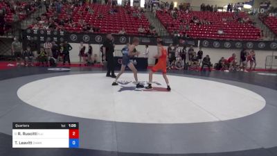 48 kg Quarters - Robert Ruscitti, Illinois vs Taegan Leavitt, Champions Wrestling Club