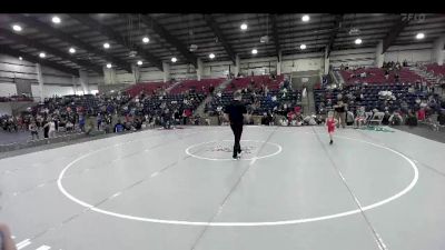 44 lbs Round 2 - River Lowe, Aviator Wrestling Club vs Jackson Colvin, Roy Wrestling Club