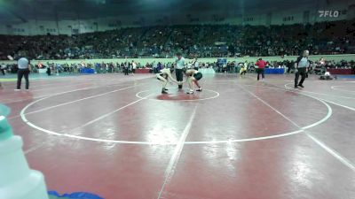 150 lbs Round Of 32 - Reid Mayeux, McAlester vs Braylon Hart, Salina Wrestling Club