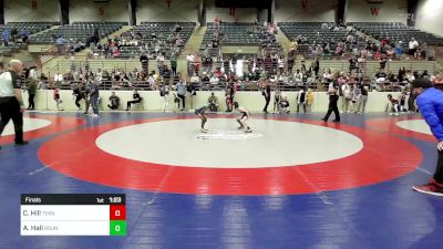 45 lbs Final - Colton Hill, Teknique Wrestling vs Amazin' Hall, Roundtree Wrestling Academy