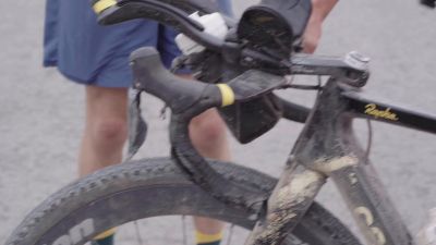 Lachlan Morton Crashes Out Of 2022 UNBOUND Gravel