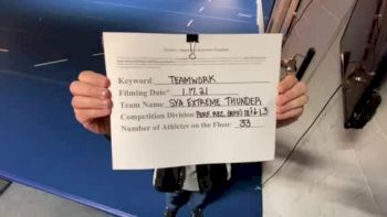SYA Extreme - Thunder [L3 Performance Recreation - 18 &amp; Younger (AFF)] 2021 Varsity Recreational Virtual Challenge II