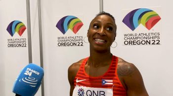 Jasmine Camacho-Quinn Takes Bronze In Historically Fast Day For Women's 100m Hurdles