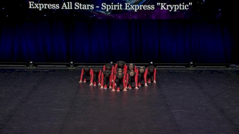 Express All Stars - Spirit Express "Kryptic" [2021 Senior Small Hip Hop Finals] 2021 The Dance Worlds