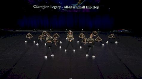 Champion Legacy - All-Star Small Hip Hop [2021 Senior Small Hip Hop Semis] 2021 The Dance Worlds