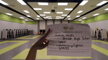 Houston High School - Madison [Senior Solo - Contemporary/Lyrical] 2022 UDA Virtual Solo Showdown