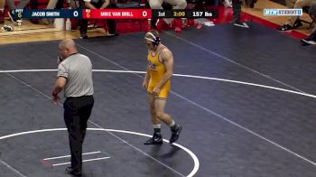 157lbs - Michael Van Brill (Rutgers) vs Nathan Smith (Pitt-Johnstown)