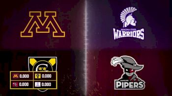 Gustavus, Winona St, Hamline at Minnesota