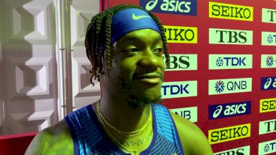 Cravon Gillespie Recaps A Sloppy U.S. Men's 4x1 Prelim