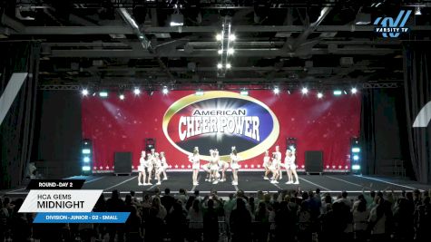 HCA Gems - Midnight [2024 L3 Junior - D2 - Small Day 2] 2024 Cheer Power Grand Nationals