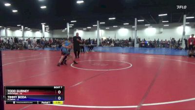 106 lbs Semis & 1st Wrestleback (8 Team) - Todd Gurney, Wisconsin vs Timmy Boda, Florida