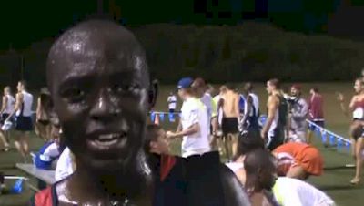 Barnabas Kirui course record (19:00) Memphis Twilight