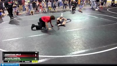 59 lbs Champ. Round 1 - Johnathan Millz, Pomona Elite (PWCC) vs Jackson Martin, Bear Cave Wrestling Club