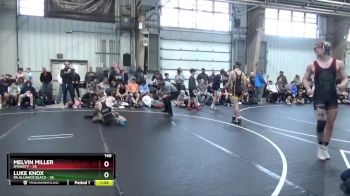 140 lbs Round 4 (8 Team) - Melvin Miller, Dynasty vs Luke Knox, PA Alliance Black