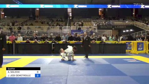 AILA SOLECKI vs JOAN JODI DEMETROULES 2024 Pan Jiu Jitsu IBJJF Championship