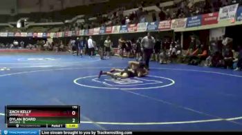 170 lbs Sat 12 - Zach Kelly, Grassfield vs Dylan Board, Hayfield