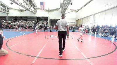 73-M lbs Round Of 32 - Jaxon TANELLI, Bitetto Trained Wrestling vs Mack McKenna, Pennridge K-8