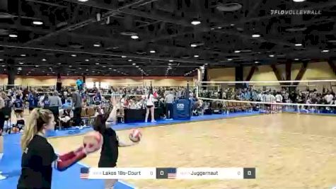 Lakes 18s-Court vs Juggernaut - 2022 JVA West Coast Cup presented by Nike