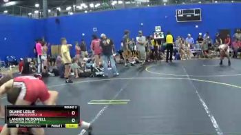 125 lbs Round 2 (4 Team) - Duane Leslie, Untouchables Purple vs Landen McDowell, Untouchables White