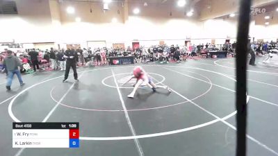 52 kg Rnd Of 32 - Wyatt Fry, Pennsylvania vs Konner Larkin, Thorobred Wrestling Club