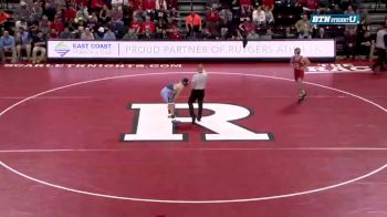 174lbs: Joe Grello (Rutgers) vs Adis Radoncic (North Carolina)