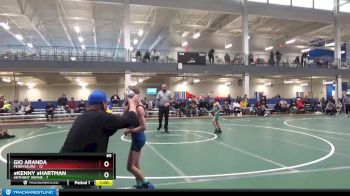 65 lbs Round 3 (8 Team) - Gio Aranda, Perrysburg vs #Kenny #Hartman, Anthony Wayne