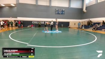 175 lbs Round 4 - Allistair Mohmed, College Park vs Carlos Moreno, El Paso Pebble Hills